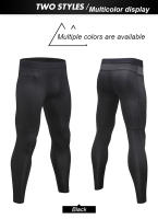 Pantalones deportivos ajustados para hombre, pantalones de chándal transpirables de secado rápido, pantalones de cintura elástica, mallas para entrenamiento, Fitness, trotar, pantalones de gimnasio para hombre - details 14