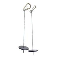 Juguete Práctico Para Pájaros Palas De Acero Inoxidable Soporte Para Frutas Y Alimentos Para Periquitos Y Pericos - details 1