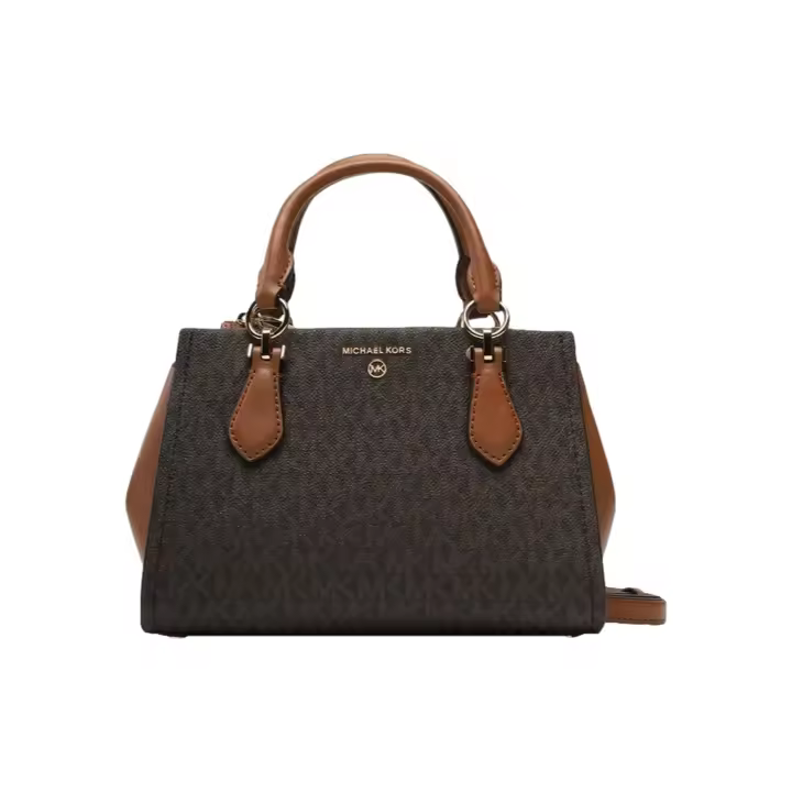 Bolso MICHAEL KORS Marilyn Sm Xbody con Logos Color Marrón - 1