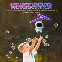 Helicóptero Robot Volador UFO Juguete Luminoso Para Niños Y Niñas Con Piloto Espacial Aeronave Dron Juego Interior Exterior - details 8
