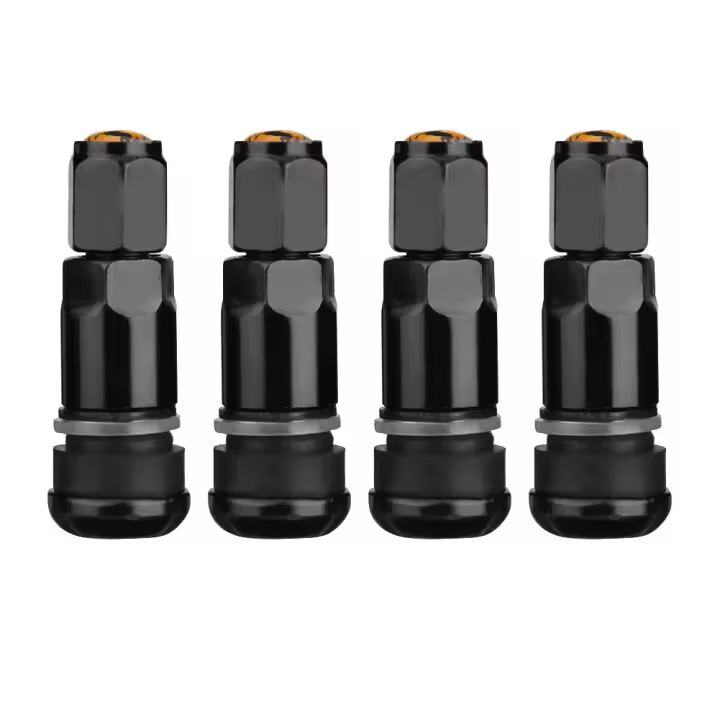 Juego De 4 Piezas De Tapas De Válvulas De Neumáticos Para Coche Y Motocicleta Universal Accesorios De Automóvil - 1