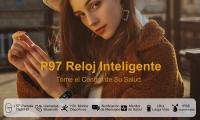 Reloj inteligente para hambres y Mujeres, monitor de Frecuencia cardíaca, monitor de Sueño, podómetro, Reloj inteligente HD de 1,57 pulgadas, Llamada Bluetooth, pulsera de actividad con más de 110 Modos, resistant to Agua, Android iOS Negro - details 1