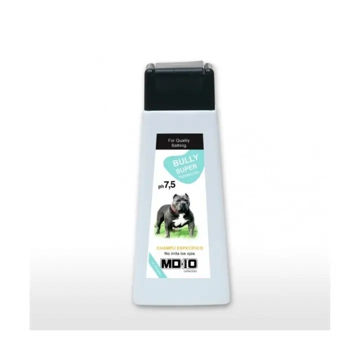 Champú para American Bully - Champú para Perros Hidratante y Dermoprotector - Aceites de Argán y Jojoba - Facilita Secado Agua entre Pliegues - Fortalece y Protege la Piel - MD10 COLLECTION - 1