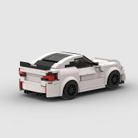 Modelo De Coche De Carreras Roadster Para Niños Bloques De Construcción Pequeños Compatible Con MOC Rompecabezas DIY Regalos De Juguetes - details 1