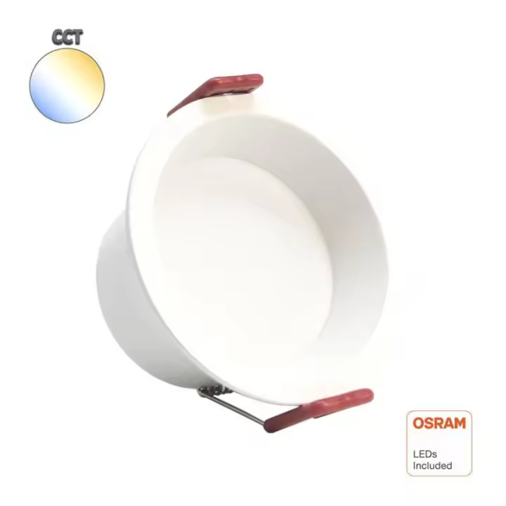Downlight LED Circular Osram Chip Duris E 2835 8W - CCT UGR17 - 1