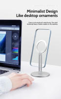 Soporte De Teléfono Magnético Para iPhone 16/15/14/13 pro Max Y Android Base De Zinc Estable Rota 360° Ajustable Para Mesa - details 1