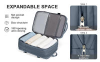 Mochila De Viaje Impermeable 40L Para Hombres Y Mujeres Apropiada Para Flights Con Compartment Para Laptop Mochila De Negocio Estilo College Weekender Overnight - details 3