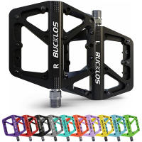 Pedales De Bicicleta De Montaña BUCKLOS Ultraligeros De Nylon Con Rodamientos Sellados Para MTB Y Carretera Accesorios De Bicicleta Color Variado Peso Approx. 365g - details 2