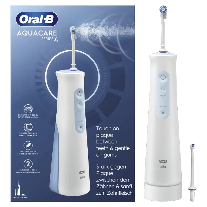 Oral-B Aquacare 4 irrigador de agua con tecnología oxyjet - 1