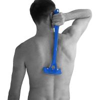 Afeitadora De Espalda Con 5 Hojas De Cuchillo Seguridad Longitud Del Mango Corte De Pelo Del Cuerpo Pierna Herramienta De Eliminación De Pelo Con Mango Plegable Para Hombres - details 3