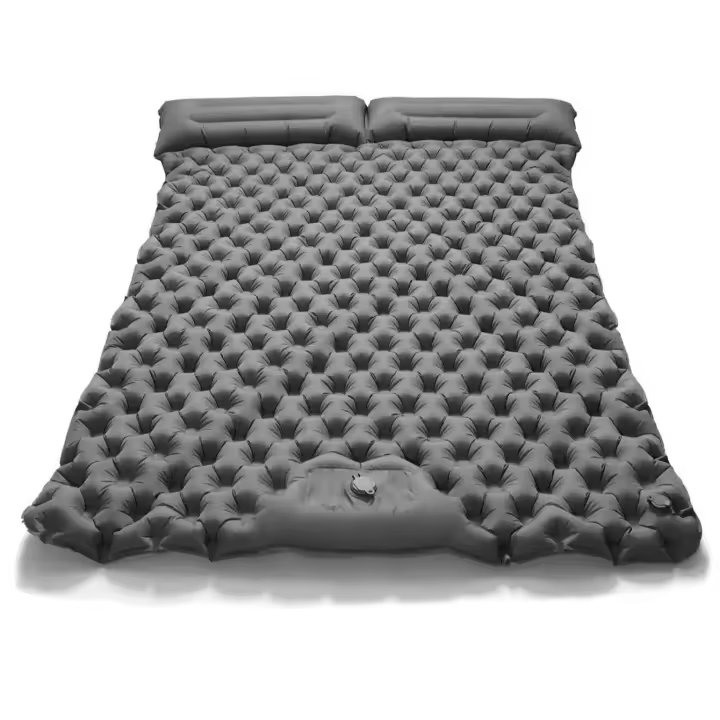 Colchón doble para acampar Iable, extra ancho, ultraligero, plegable para registro de descanso de vida en coche - 1