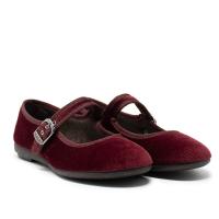 VULLADI 5409-032 Zapatillas de lona mujer 14829 XL MERCEDES TERCIOPELO BURDEOS - details 0