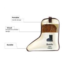 Bolsa De Almacenamiento Para Zapatos De Lluvia Larga Organizador Portátil De Viaje Impermeable Y Antipolvo Para Botas - details 6