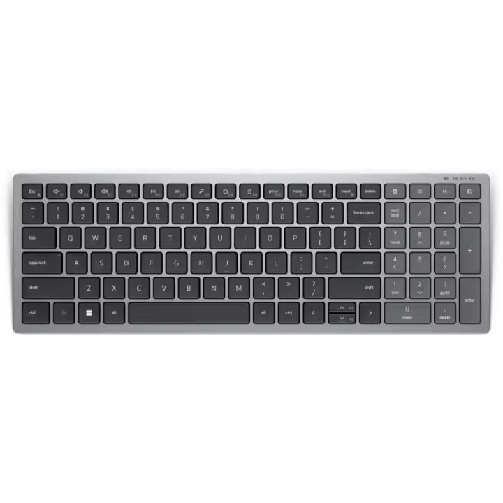 DELL - KB740 teclado Oficina RF Wireless + Bluetooth QWERTY Español Gris, Negro KB740-GY-R-SPN - 1
