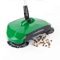 XSQUO Smart sweeper escoba giratoria de triple cepillo con movimiento giratorio a 360°, inalámbrica, sin corriente y sin ruido. Escoba de mano. - details 2