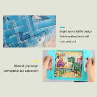 Juguete Educativo Montessori Para Niños Y Adultos Desafío Dificil Juego De Memoria Y Secuencias 3D Laberinto De Bola Gravity Balance - details 14