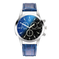 Reloj De Lujo De Cuarzo Con Dial De Acero Inoxidable Reloj Casual De Pulsera Material De Correa De Cuero Estilo Fashion & Casual - details 3