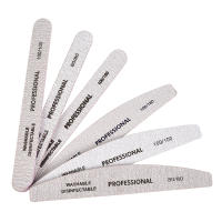 Kit Profesional De Archos Para Uñas 3/5/10pcs Sandía Negra 80/100/180 Grados Lijadores De Uñas De Acrílico Para Pulir Y Esmalte - details 6
