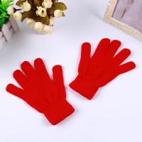 Guantes Color sólido Multiusos Acrílico Unisex Dedo completo Manoplas cálidas para el invierno - details 2