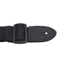 Correa De Guitarra Negra Ajustable 2 Piezas Paquete Para Guitarra Eléctrica Y Bajo Accesorios De Partes De Guitarra - details 2