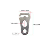 2/4Pcs Ajustador De Tienda De Campaña Con Correa De Viento Hebilla De Acero Inoxidable Para Sujeción De Toldo Y Poles De Toldo Accesorio De Tienda De Camping - details 4