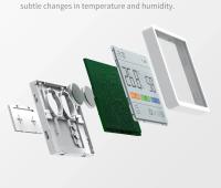 Xiaomi DUKA Atuman Estación Meteorológica Digital LCD Medidor De Temperatura Y Humedad Con Reloj Para Interior Hogar - details 7