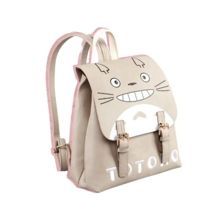 Mochila Chopper Mochila Totoro - My Neighbor Totoro - Studio Ghibli - Resistente y Seguro - 12 Litros - haruhana