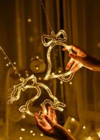 Decoración De Ramadan 2025 Estrella Y Luna De Navidad Cadena De Luces Para El Hogar Y Eventos Musulmanes Eid Mubarak Adorno De Fiesta Islámica - details 4