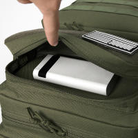 Mochila Táctica De 45L Para Hombres Y Mujeres Bolsa De Asalto De Sobrevivencia Para Escuela Senderismo Exterior Con Portahorchas Material Principal Polyester - details 15