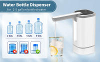 Bomba De Agua Portátil USB Para Botella Universal 2-5 Galones Dispensador De Agua Eléctrico Material Plástico - details 3