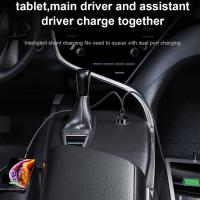 TEMCO Cargador Mechero Coche LCD Doble USB A, Carga rapida 2.4A 17W Doble Puerto USB A, Adaptador 2 USB A Automóvil Teléfono Movil Tablets Compatible con Apple iPhone Samsung Huawei Xiaomi (Black) con Pantalla led para voltaje del coche - details 2