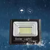 Luces de inundación solares con Control remoto, foco alimentado por energía Solar para exteriores, impermeable, IP67, 100W - details 3