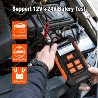 KONNWEI KW520 Herramienta De Reparación De Batería De Coche Automática 12V 10A 24V 5A Para Baterías De Agua Y Ácido Gel Lithium - details 5