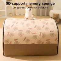 Casa De Perro Invierno Cama Caliente Desmontable Lavable Saco De Descanso Profundo Para Perros Medianos Y Grandes Algodón 100% Estilo Mecánico De Limpieza - details 14