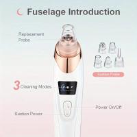 Aspirador de poros facial con 5 sondas, eliminador de puntos negros, recargable por USB, herramienta eléctrica para eliminar el acné, limpiador de poros faciales, regalo para mujeres, regalo para el día de la madre - details 7