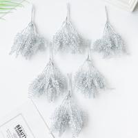 6Pcs Falsas Trigo Dorado Para Decoración De Árbol De Navidad Casa Boda Arco Accesorios Plantas Artificiales Otoño Rama De Plástico Para Fotografía - details 10