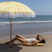 Flamingueo Tumbona Plegable Silla Playa Plegable Reclinable Tumbona Mochila Silla Plegable Ligera Respaldo Playa 5 Posiciones Beach Chair - details 3