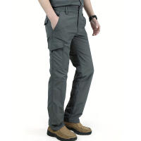 Pantalones Casuales Para Hombre Verano Múltiples Bolsillos Cargo Pantalones Secado Rápido Ligeros Para Exteriores Senderismo Ejercicio Transpirables - details 7