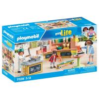 Playmobil cantina (71538) My life con 3 figuras incluidas en el restaurante - details 0