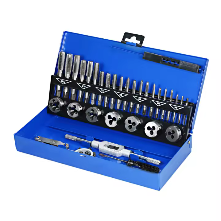 Juego De Taladro Y Herradura HSS 32 PCS Métrico Herramienta De Enredo De Hecho Carburo Para Hacer Tornillos Y Hacer Eje - 1