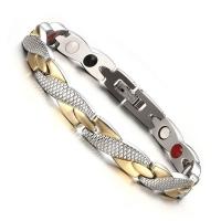 Pulsera Magnética De Energía Dragón Para Pérdida De Peso Joyería De Terapia Magnética Pulsera Twisted Para Hombres Salud Y Cuidado Personal - details 1