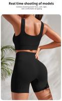 Conjunto Yoga Sin Costuras Top y Shorts Elástico Secado Rápido VIVAVIA - details 6