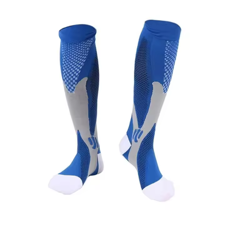 Calcetines Deportivos De Larga Medias Para Correr Y Ciclismo Medicinales Y Competitivas Para Hombres Calcetines De Medicina Magia under Pressure - 1