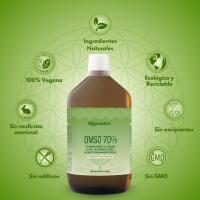DIOXNATUR® DMSO 70% (1 litro) Dimetilsulfóxido Calidad Farmacéutica Incluye Spray Botella de Cristal Ámbar - details 2