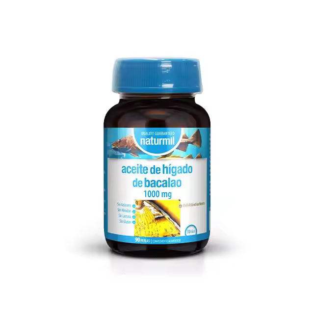 ACEITE DE HÍGADO DE BACALAO 1000mg 35/25  90 perlas Dietmed - 1