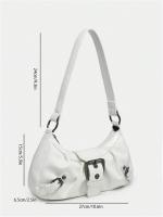 Bolso de hombre with ASA Superior para Mujer, with boton, estilo punk, type Hobo - details 2