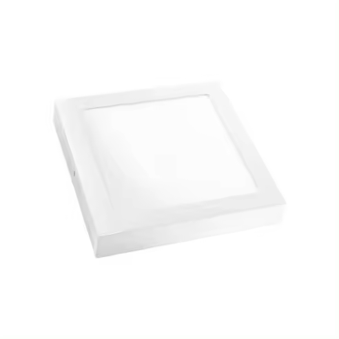 Downlight led matel cuadrado blanco superficie 18w chip samsung luz 6400K - 1