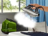 Rowenta Perfect Steam Pro DG8626 Centro de Planchado, Autonomía Ilimitada con 6.9 Bares, Golpe 450 Vapor Continuo de 120 g/min, Suela Microsteam Laser 400, Función Eco, Depósito Cal, Color Negro [Clase de eficiencia energética A+] - details 5