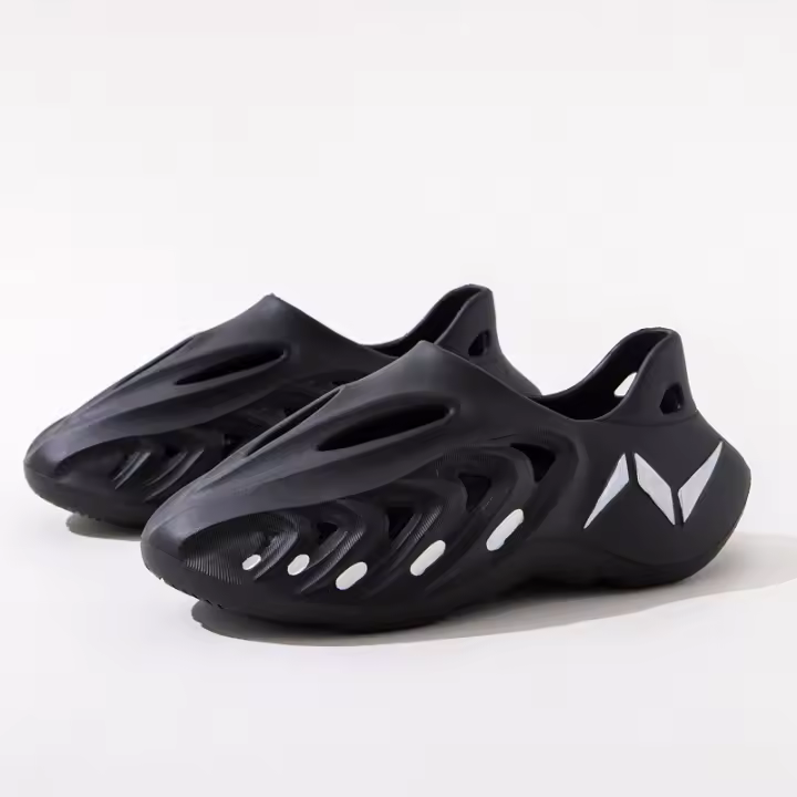 Sandalias De Verano Para Hombres EVA Suave Antideslizante Calzado Cómodo Con Agujeros Para Uso Casual Exterior - 1