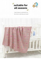 Manta de punto para Bebe recién nasido, edredón de Cama para niños, 100x80cm, cuna para Niños, cochecito a Cuadros, supersuave, Moda de puntos de Colores - details 1